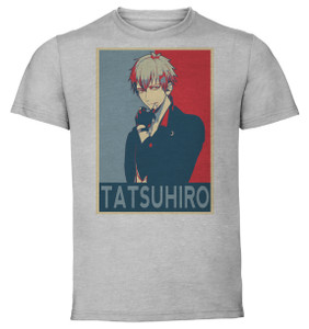 T-Shirt Unisex - Grey - Propaganda - B Project Tatsuhiro Nome T-Shirt Unisex - Grey - Propaganda - B Project Tatsuhiro Nome
