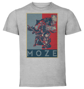 T-Shirt Unisex - Grey - Propaganda - Borderland - Calypso twins variant