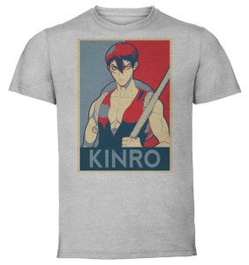 T-Shirt Unisex - Grey - Propaganda - Dr Stone - Kinro T-Shirt Unisex - Grey - Propaganda - Dr Stone - Kinro