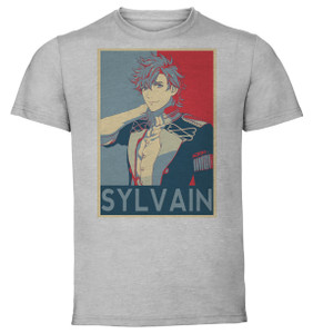 T-Shirt Unisex - Grey - Propaganda - Fire Emblem Three Houses - Sylvain T-Shirt Unisex - Grey - Propaganda - Fire Emblem Three Houses - Sylvain