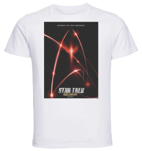 T-Shirt Unisex - White - TV Series - Playbill - Star Trek Discovery Variant 01 T-Shirt Unisex - White - TV Series - Playbill - Star Trek Discovery Variant 01