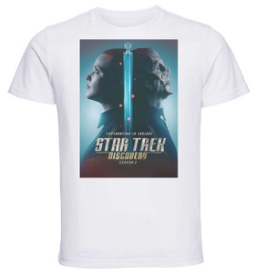 T-Shirt Unisex - White - TV Series - Playbill - Star Trek Discovery Variant 05