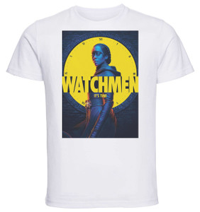 T-Shirt Unisex - White - TV Series - Playbill - Watchmen Variant 01