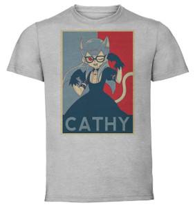 T-Shirt Unisex - Grey - Propaganda - Yu Gi Oh - Cathy Katherine T-Shirt Unisex - Grey - Propaganda - Yu Gi Oh - Cathy Katherine