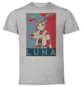 T-Shirt Unisex - Grey - Propaganda - Yu Gi Oh - Luna