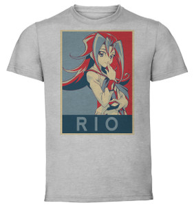 T-Shirt Unisex - Grey - Propaganda - Yu Gi Oh - Rio Kastle