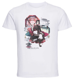 T-Shirt Unisex - White - Anime - Bungo Stray Dogs AKUTAGAWA RYUUNOSUKE Chinatown T-Shirt Unisex - White - Anime - Bungo Stray Dogs AKUTAGAWA RYUUNOSUKE Chinatown