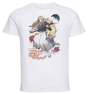 T-Shirt Unisex - White - Anime - Bungo Stray Dogs - ATSUHI NAKAJIMA Kimono T-Shirt Unisex - White - Anime - Bungo Stray Dogs - ATSUHI NAKAJIMA Kimono