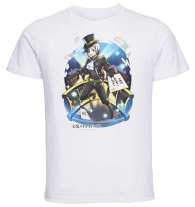 T-Shirt Unisex - White - Anime - Bungo Stray Dogs - ATSUHI NAKAJIMA Thief T-Shirt Unisex - White - Anime - Bungo Stray Dogs - ATSUHI NAKAJIMA Thief