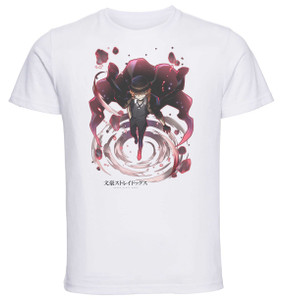 T-Shirt Unisex - White - Anime - Bungo Stray Dogs - CHUYA NAKAHARA Defying Gravity