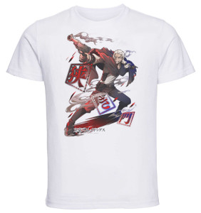T-Shirt Unisex - White - Anime - Bungo Stray Dogs - GIDE Strait is the Gate T-Shirt Unisex - White - Anime - Bungo Stray Dogs - GIDE Strait is the Gate