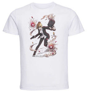 T-Shirt Unisex - White - Anime - Bungo Stray Dogs HIGUCHI ICHIYOU Mobile Forces T-Shirt Unisex - White - Anime - Bungo Stray Dogs HIGUCHI ICHIYOU Mobile Forces