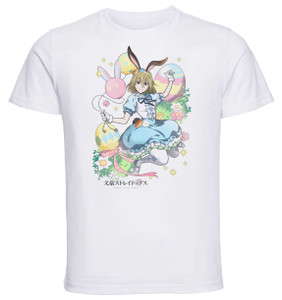 T-Shirt Unisex - White - Anime - Bungo Stray Dogs HIGUCHI ICHIYOU Springtime T-Shirt Unisex - White - Anime - Bungo Stray Dogs HIGUCHI ICHIYOU Springtime