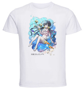 T-Shirt Unisex - White - Anime - Bungo Stray Dogs - IZUMI KYOUKA Swimwear