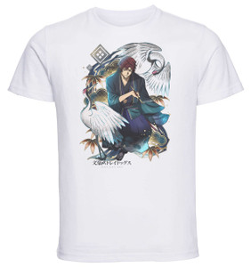 T-Shirt Unisex - White - Anime - Bungo Stray Dogs - ODA SANOSUKE New Year