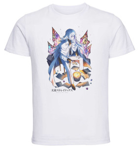 T-Shirt Unisex - White - Anime - Bungo Stray Dogs SHIBUSAWA TATSUHIKO Dragon Head Feud