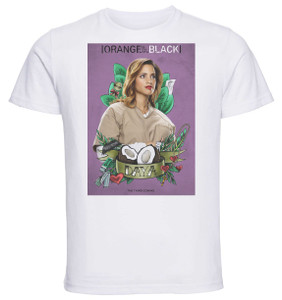 T-Shirt Unisex - White - TV Series - Playbill - Orange is the New Black - Stagione 3 - Daya T-Shirt Unisex - White - TV Series - Playbill - Orange is the New Black - Stagione 3 - Daya