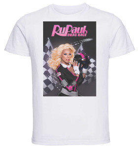 T-Shirt Unisex - White - TV Series - Playbill - RuPaul's Drag Race - Season 1 T-Shirt Unisex - White - TV Series - Playbill - RuPaul's Drag Race - Season 1