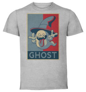 T-Shirt Unisex - Grey - Propaganda - Dragon Quest Ghost T-Shirt Unisex - Grey - Propaganda - Dragon Quest Ghost