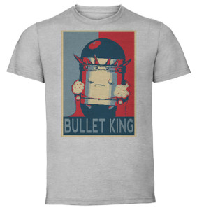 T-Shirt Unisex - Grey - Propaganda - Enter The Gungeon Bullet King
