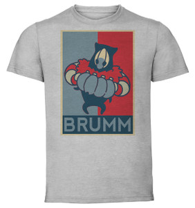 T-Shirt Unisex - Grey - Propaganda - Hollow Knight Brumm T-Shirt Unisex - Grey - Propaganda - Hollow Knight Brumm