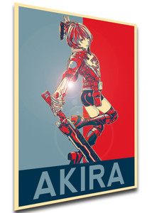 Poster - Propaganda - Astral Chain - Akira Howard Female variant Poster - Propaganda - Astral Chain - Akira Howard Female variant