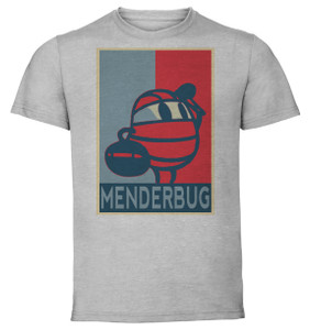 T-Shirt Unisex - Grey - Propaganda - Hollow Knight Menderbug T-Shirt Unisex - Grey - Propaganda - Hollow Knight Menderbug