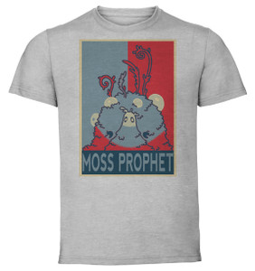 T-Shirt Unisex - Grey - Propaganda - Hollow Knight - Moss Prophet T-Shirt Unisex - Grey - Propaganda - Hollow Knight - Moss Prophet