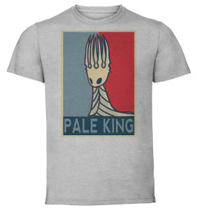 T-Shirt Unisex - Grey - Propaganda - Hollow Knight - Pale King T-Shirt Unisex - Grey - Propaganda - Hollow Knight - Pale King
