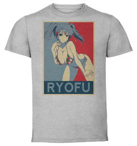 T-Shirt Unisex - Grey - Propaganda - Ikkitousen - Ryofu Housen