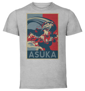 T-Shirt Unisex - Grey - Propaganda - Magical Girl Spec-Ops Asuka - Asuka Otori Rapture T-Shirt Unisex - Grey - Propaganda - Magical Girl Spec-Ops Asuka - Asuka Otori Rapture