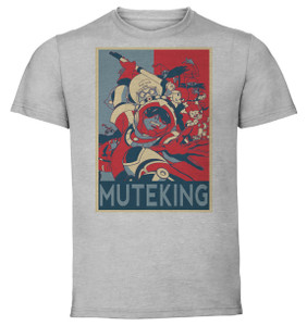 T-Shirt Unisex - Grey - Propaganda - Muteking Characters T-Shirt Unisex - Grey - Propaganda - Muteking Characters