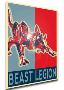 Poster - Propaganda - Astral Chain - Beast Legion Poster - Propaganda - Astral Chain - Beast Legion