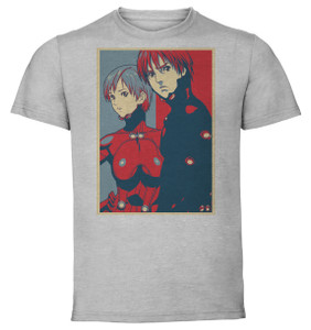 T-Shirt Unisex - Grey - Propaganda Full - Gantz  Characters