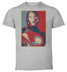 T-Shirt Unisex - Grey - Propaganda Full - Ironman