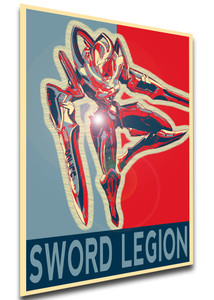 Poster - Propaganda - Astral Chain - Sword Legion