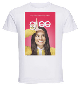 T-Shirt Unisex - White - TV Series - Glee - Rachel Berry