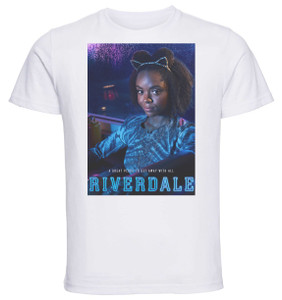T-Shirt Unisex - White - TV Series - Riverdale - Stagione 1 - Joise McCoy T-Shirt Unisex - White - TV Series - Riverdale - Stagione 1 - Joise McCoy