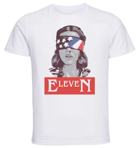 T-Shirt Unisex - White - Waifu - TV Series - Stranger Things 3 - Eleven Variant