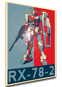 Poster - Propaganda - Gundam - Rx 78 2 variant