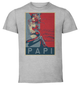 T-Shirt Unisex - Grey - Propaganda - Monster Musume Papi variant