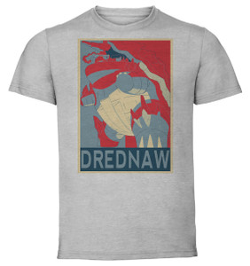 T-Shirt Unisex - Grey - Propaganda - Pokemon - Drednaw Gigantamax