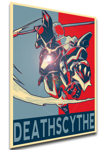 Poster - LL0043 - Propaganda - Gundam Wing - Epyon - Propaganda World