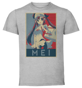T-Shirt Unisex - Grey - Propaganda - Pokemon - Mei
