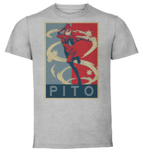 T-Shirt Unisex - Grey - Propaganda - Sword Art Online Gun Gale Online Alternative - Pito variant T-Shirt Unisex - Grey - Propaganda - Sword Art Online Gun Gale Online Alternative - Pito variant