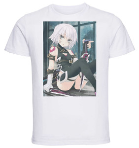 T-Shirt Unisex - White - Fate Grand Order - Jack The Ripper