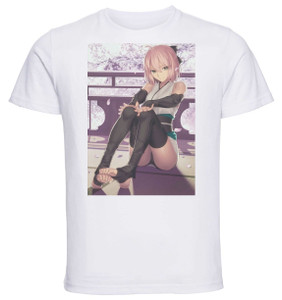 T-Shirt Unisex - White - Fate Grand Order - Okita