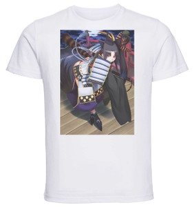 T-Shirt Unisex - White - Fate Grand Order - Ushikawamaru