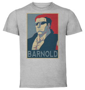 T-Shirt Unisex - Grey - Propaganda - How Heavy are the Dumbbells You Lift - Barnold Shortsinator T-Shirt Unisex - Grey - Propaganda - How Heavy are the Dumbbells You Lift - Barnold Shortsinator