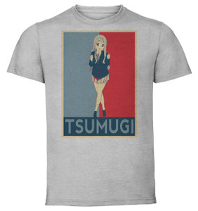 T-Shirt Unisex - Grey - Propaganda - Karakai jozu no Takagi-san - Takagi-san variant T-Shirt Unisex - Grey - Propaganda - Karakai jozu no Takagi-san - Takagi-san variant